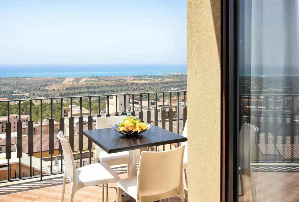 Room with ocean view and balcony, Hotel Exclusive Agrigento