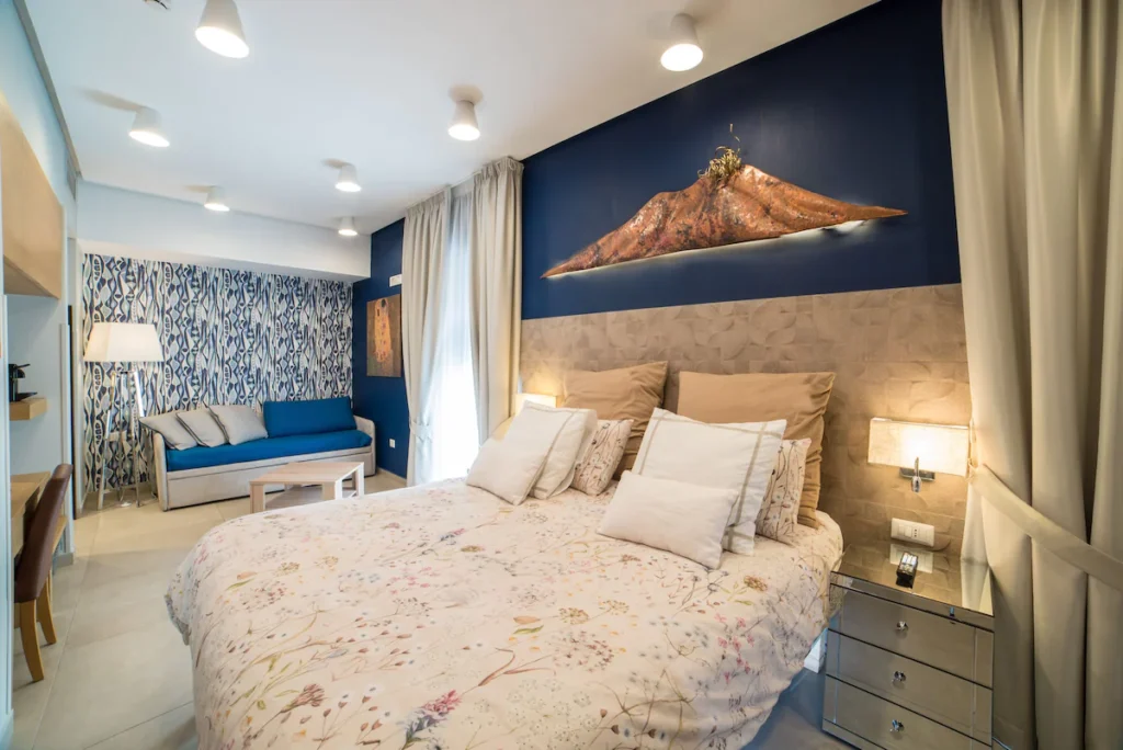 Hotel Airone junior suite of the best value places to stay in Naples
