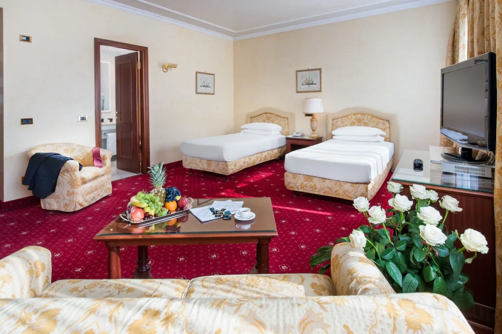 Hotel Internazionale family room in bologna