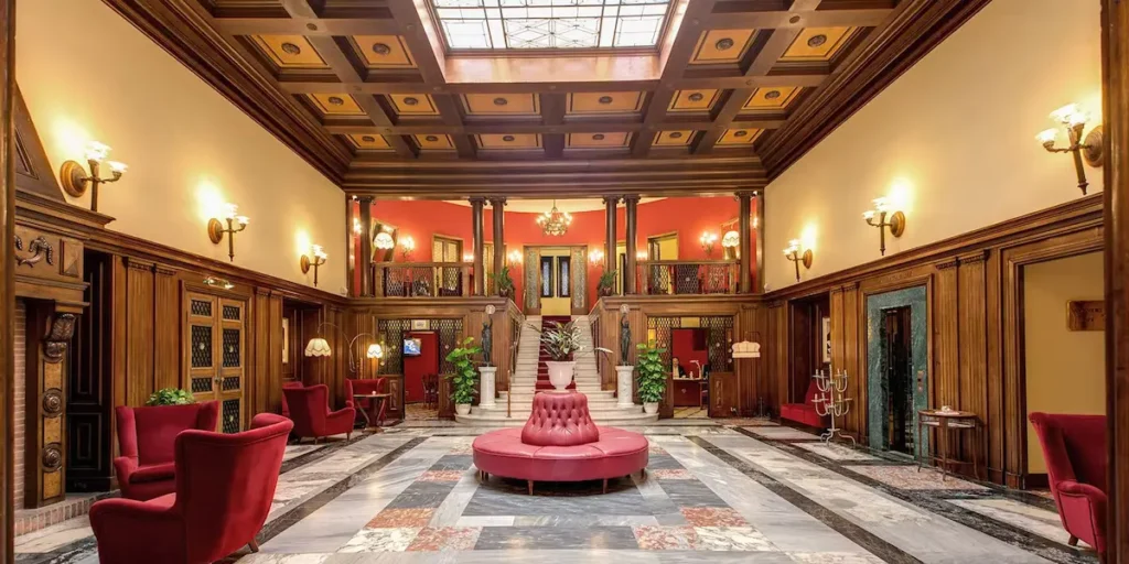 Grand Hotel Villa Politi Sicilian Interior